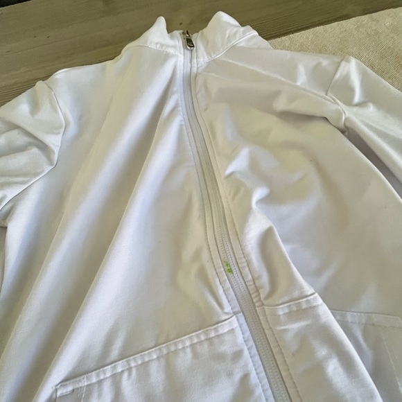 Kyodan- Women’s Recreation Zip Up Long Sleeve in white- Size M - Picture 7 of 9